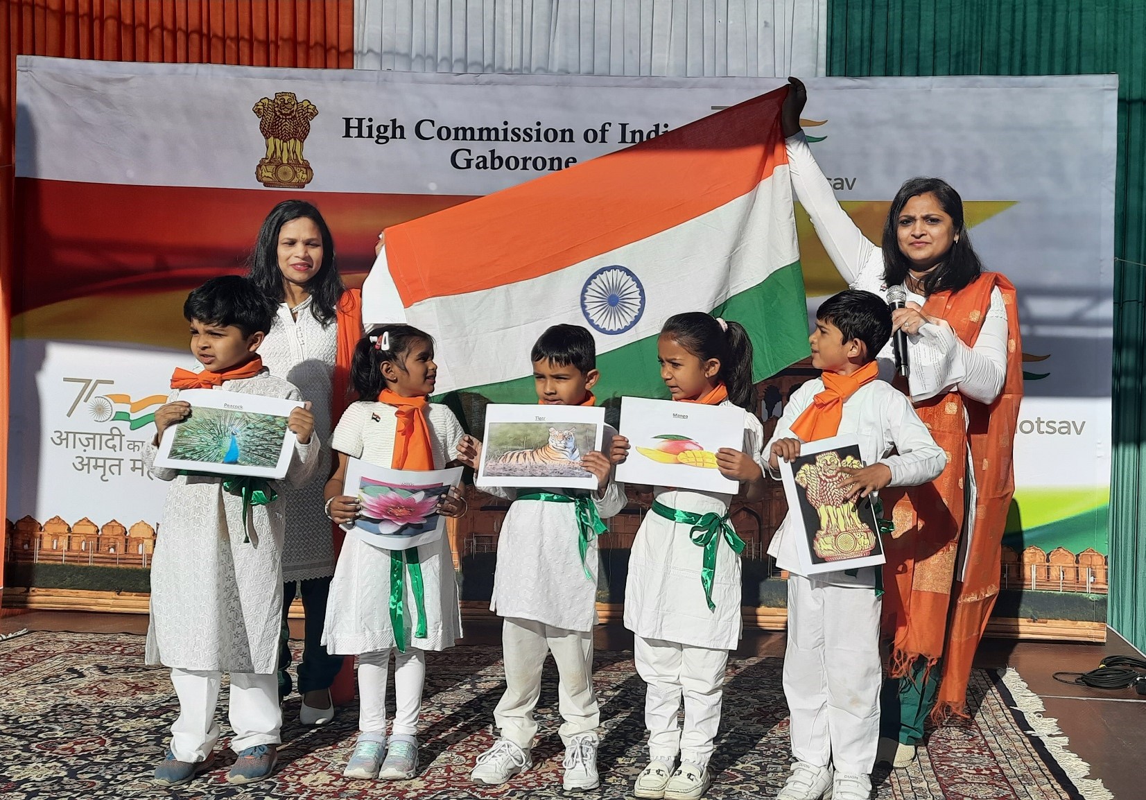 Independence Day of India 2022 Flag Hoisting